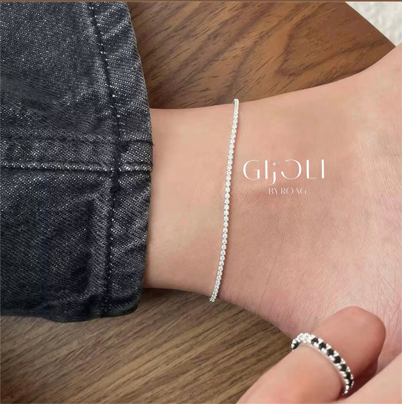 Tobillera Tennis Chain