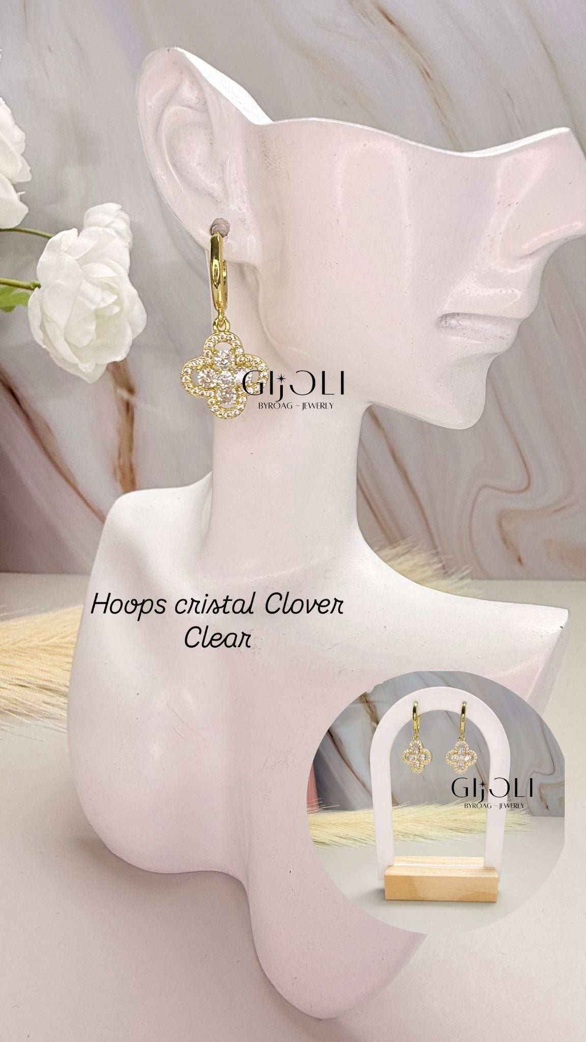 Hoops Cristal Clover