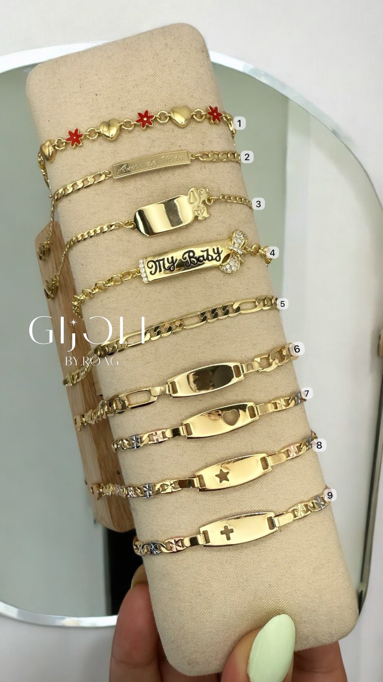 Pulseras nenes y nenas