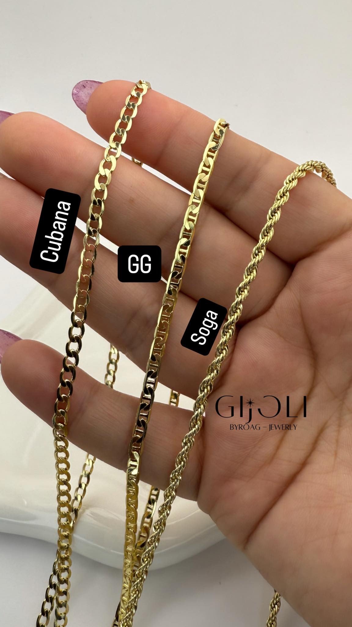 Iniciales de cristal