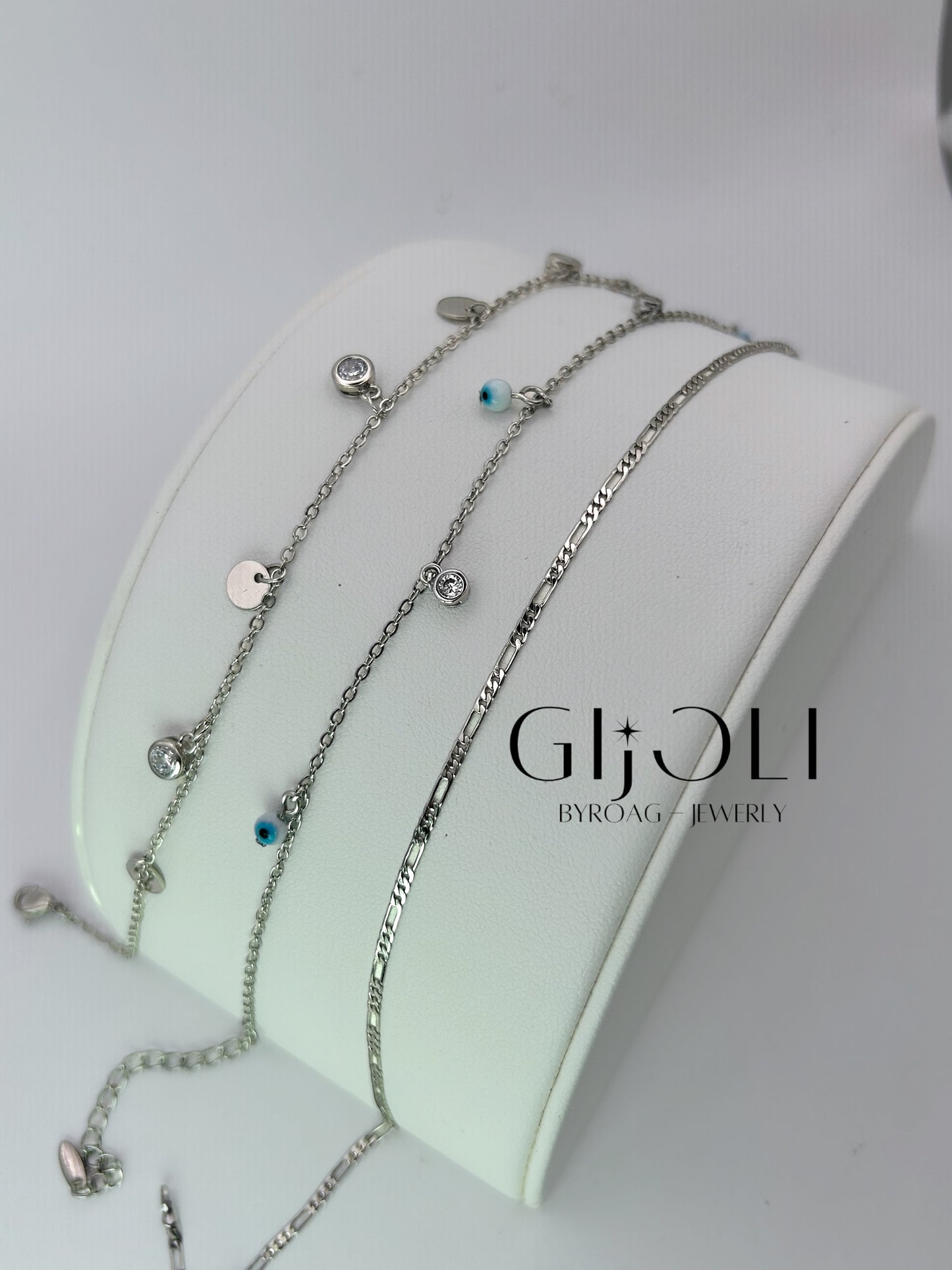 Tobillera silver