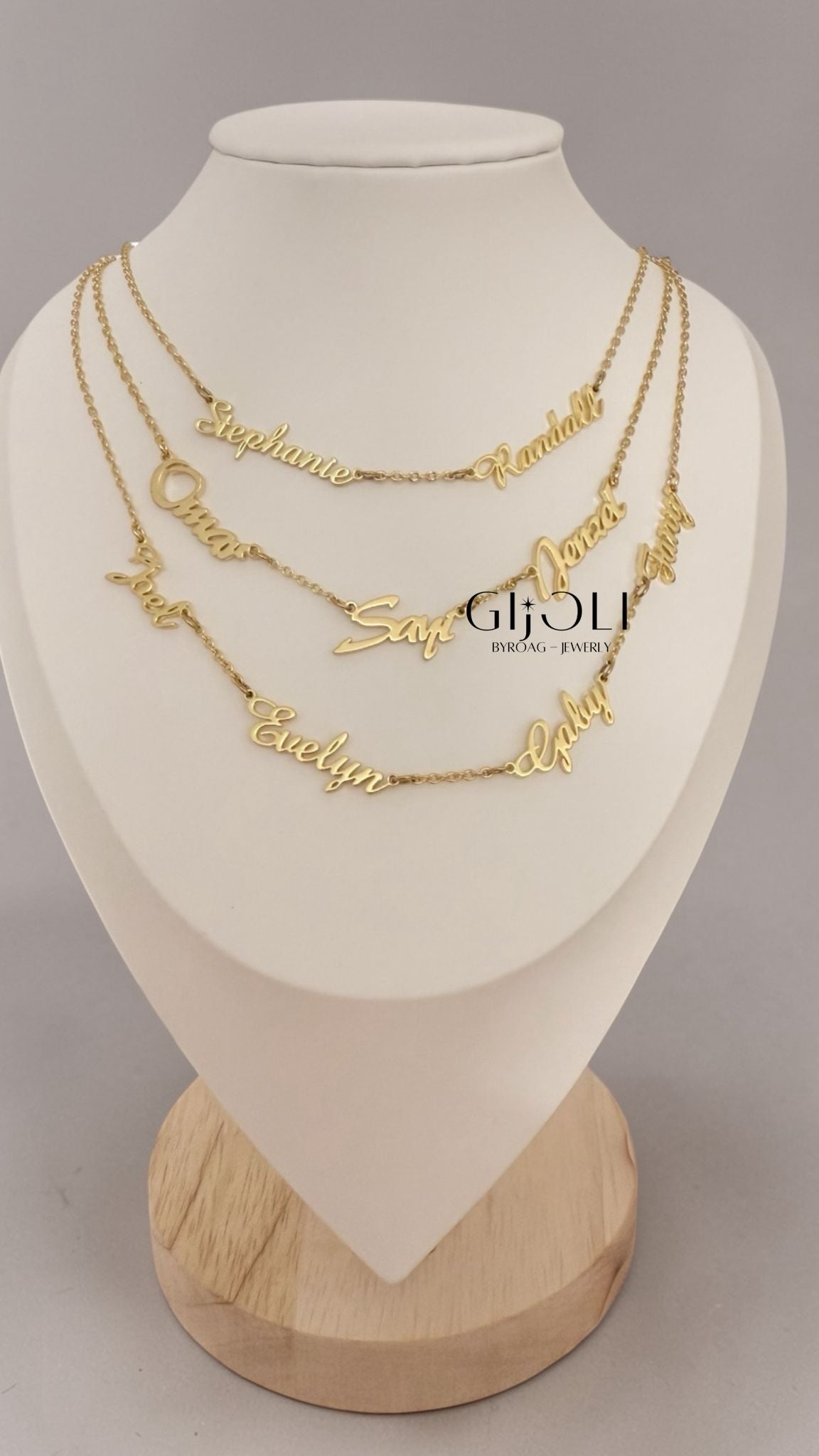 Cadena con Nombres Beloved