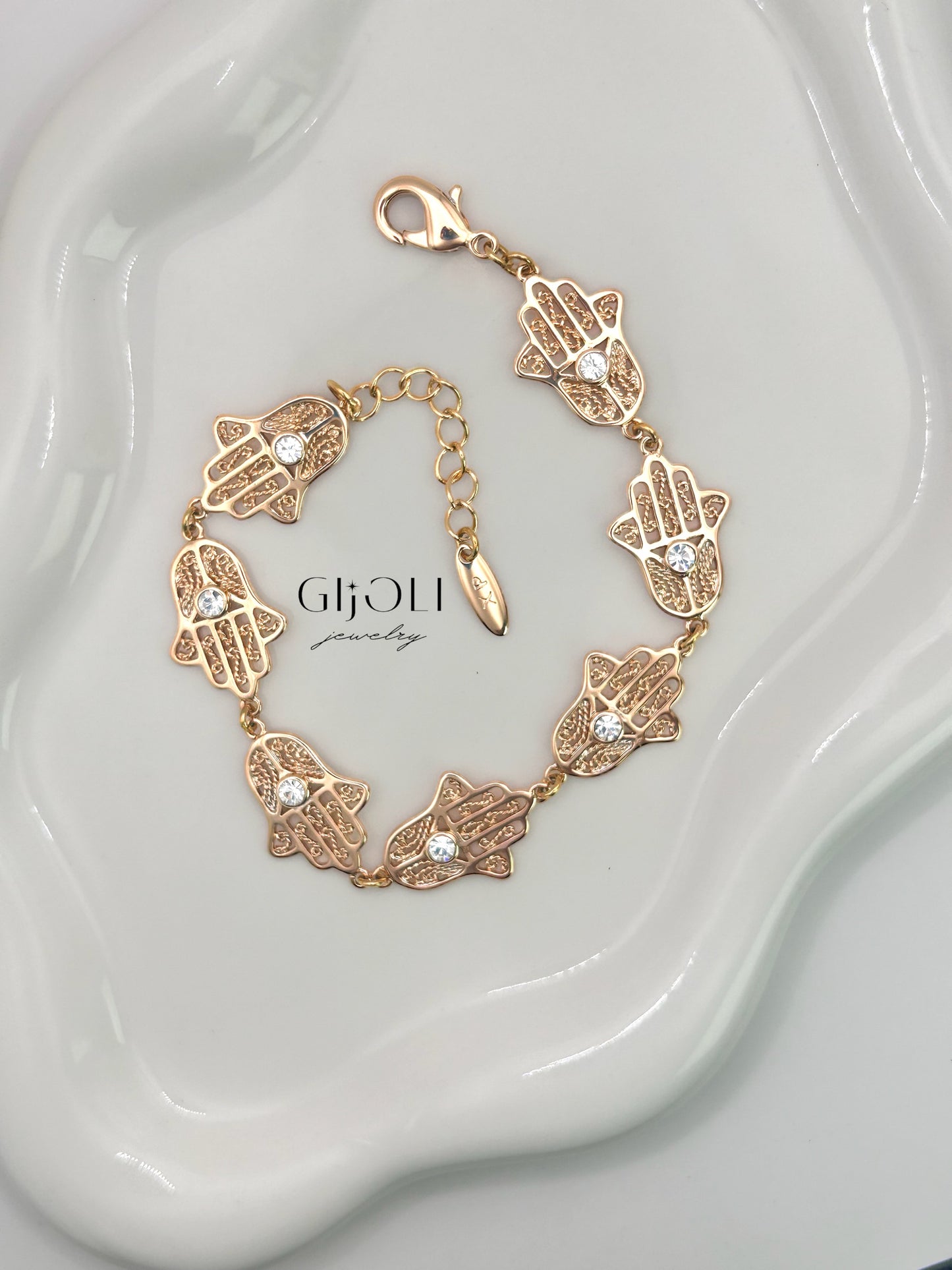 Pulsera mano de la suerte