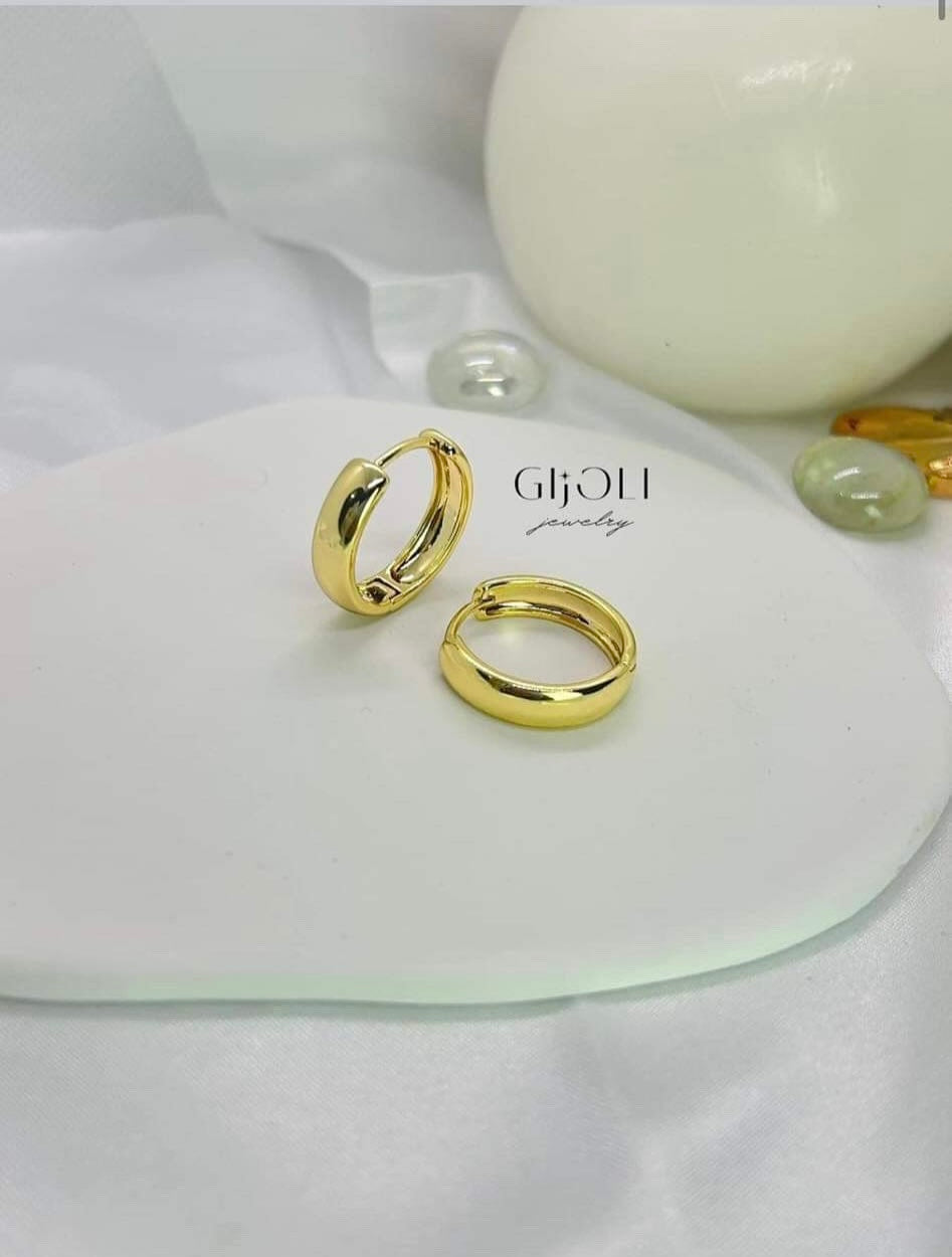 Argollas lisas pequeñas