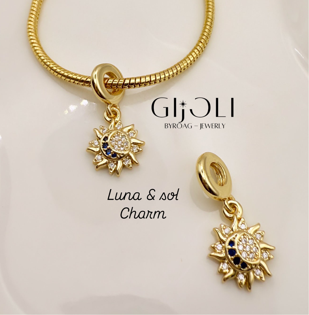 Luna & sol charm