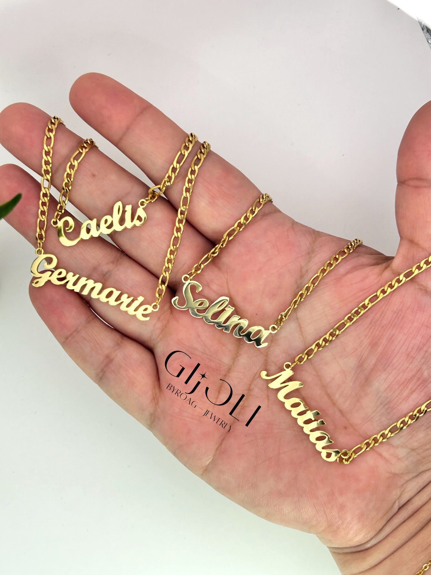 Cadena fígaro personalizada