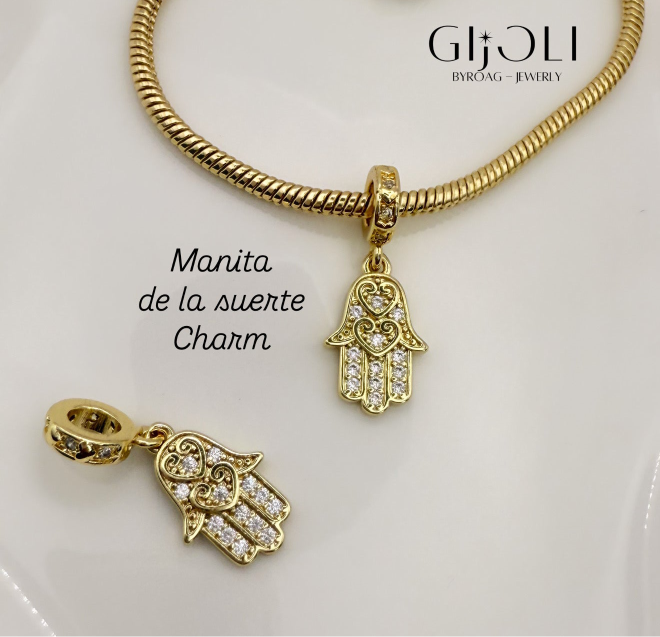 Manita de la suerte charm
