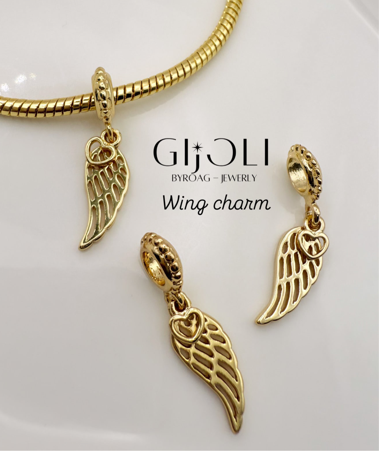 Wing charm