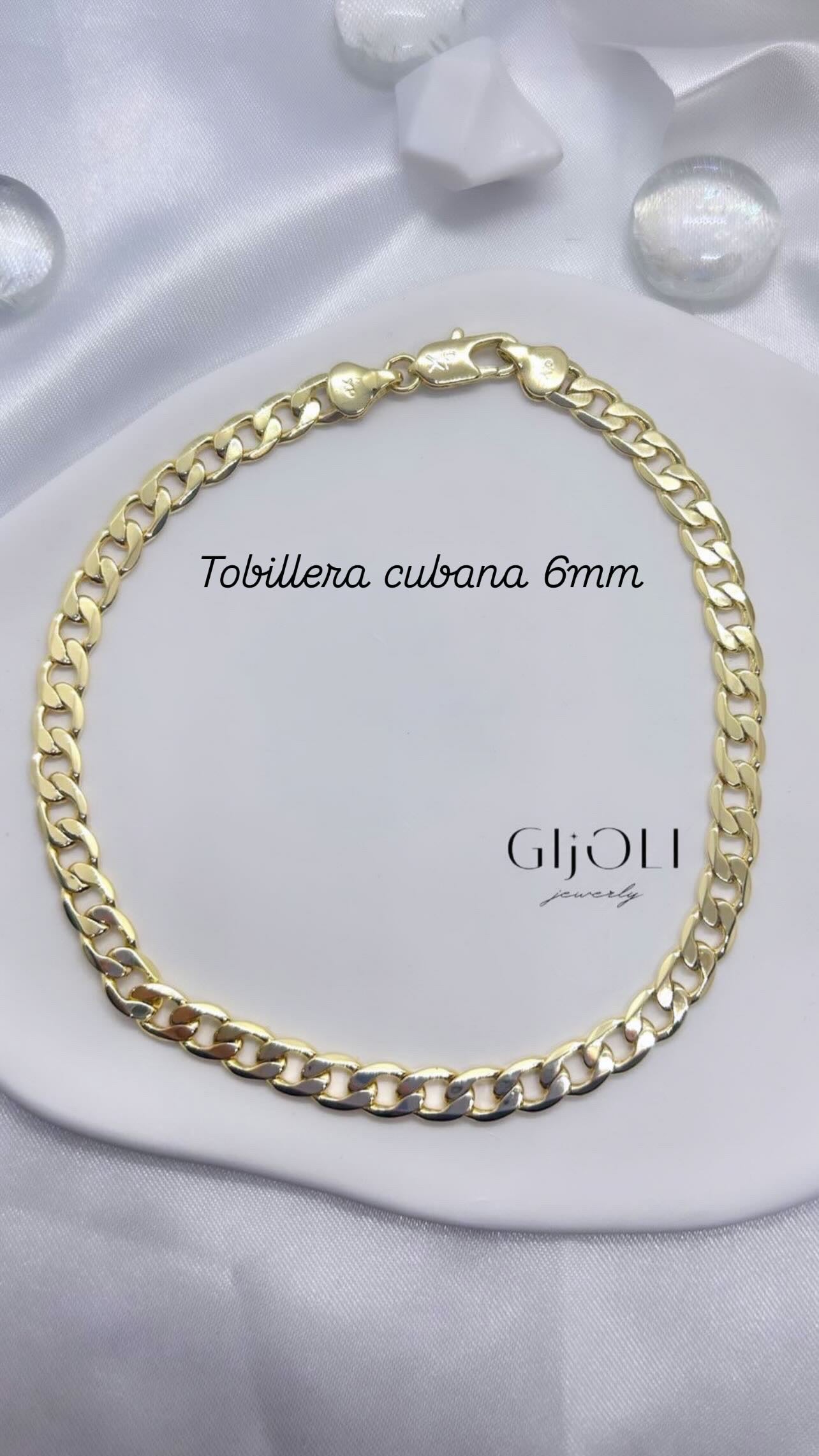 Tobillera cubana 6mm
