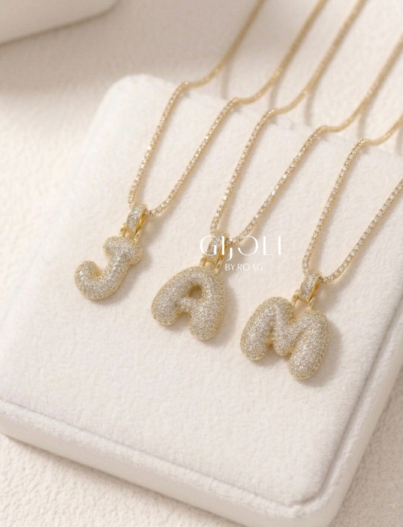 Inicial Bubble Diamantada
