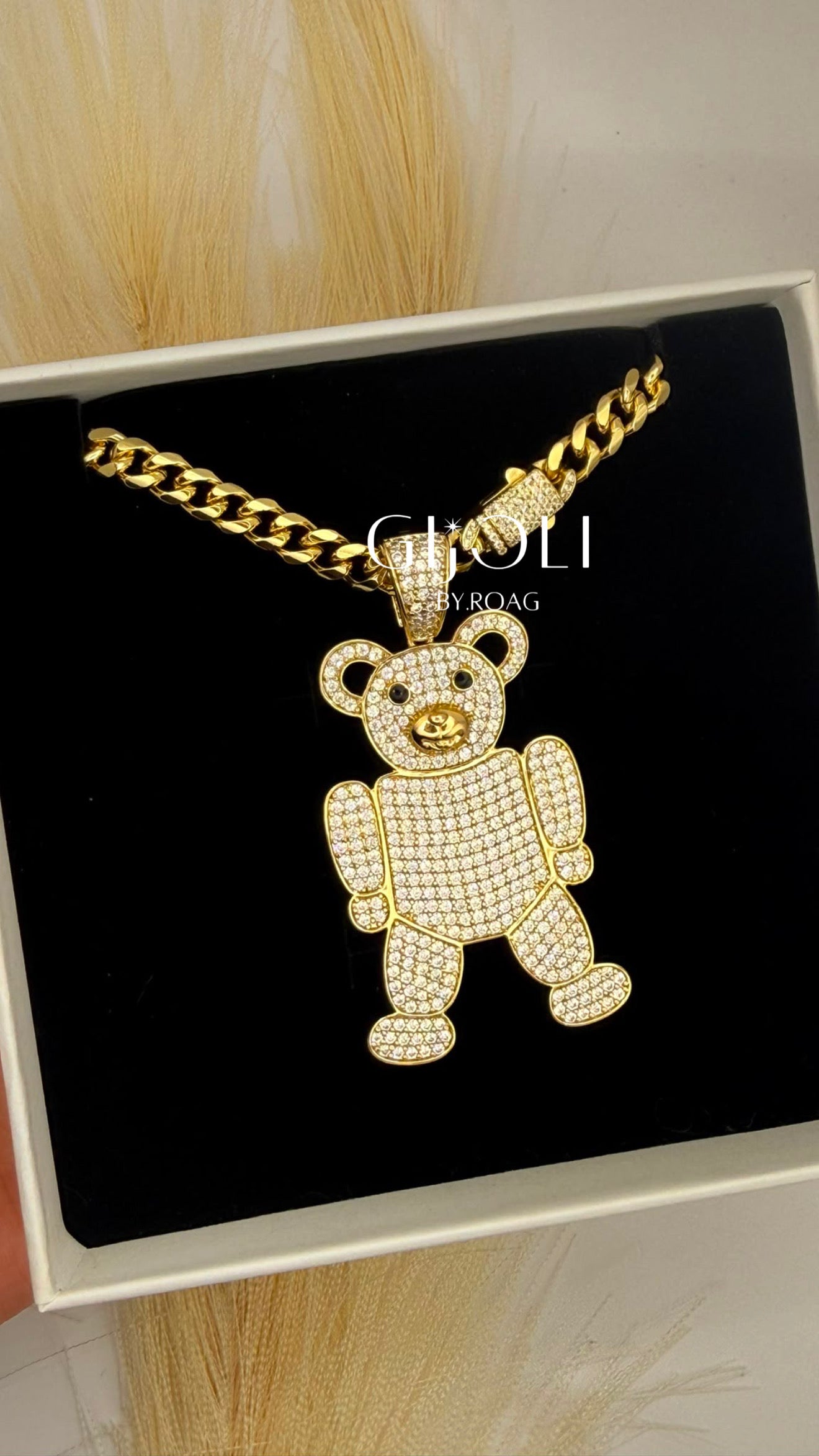 Cadena “Bear Diamond”