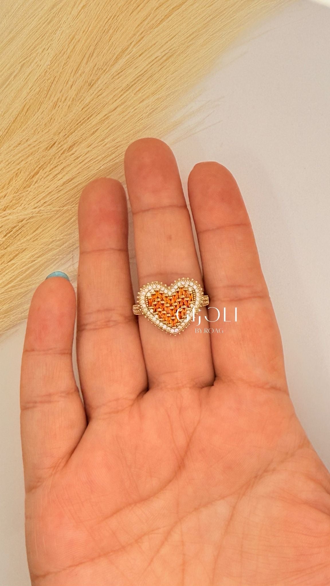 Sortija Soleil Heart