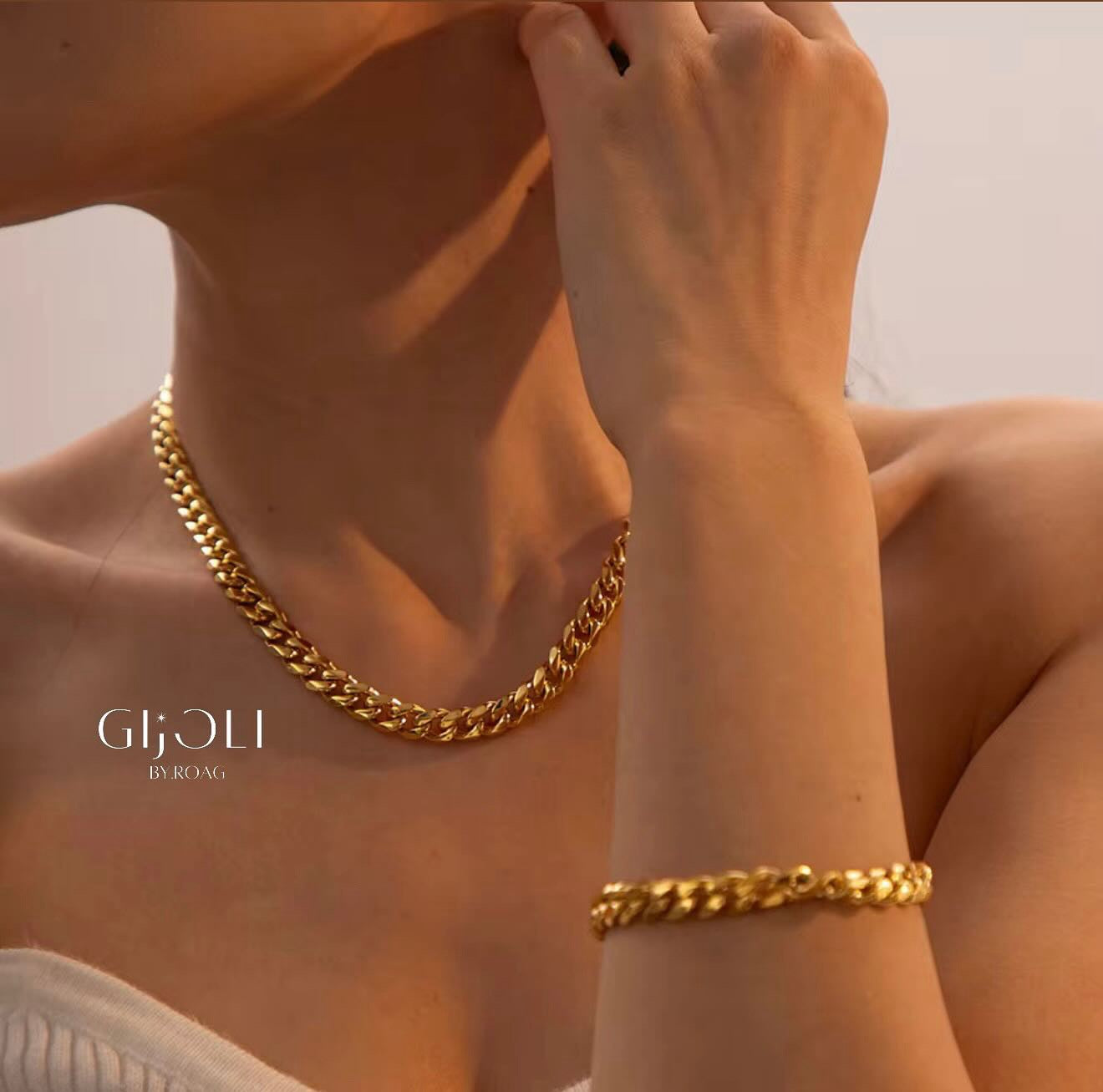 Set de cadena y pulsera