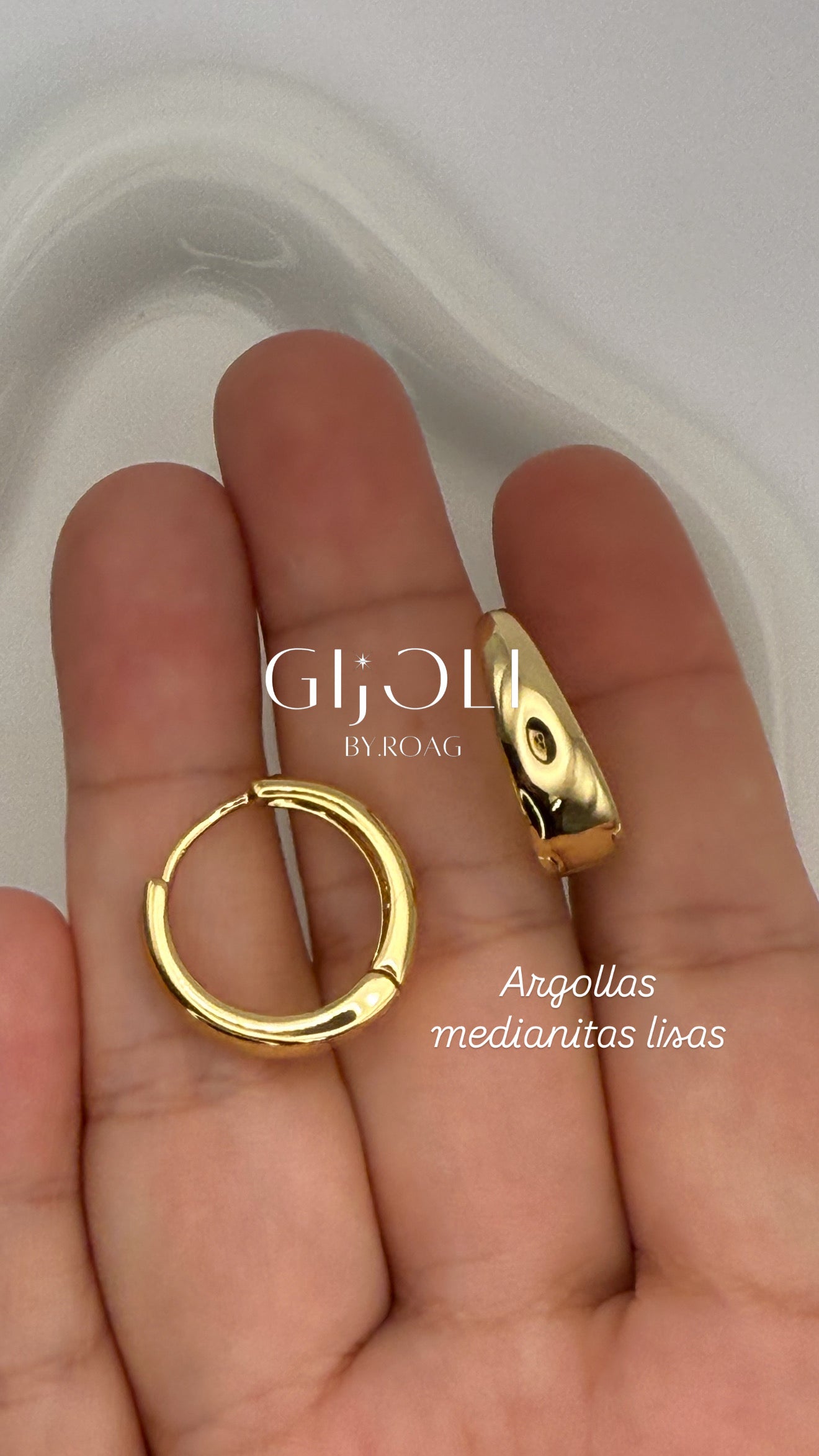 Argollas lisas