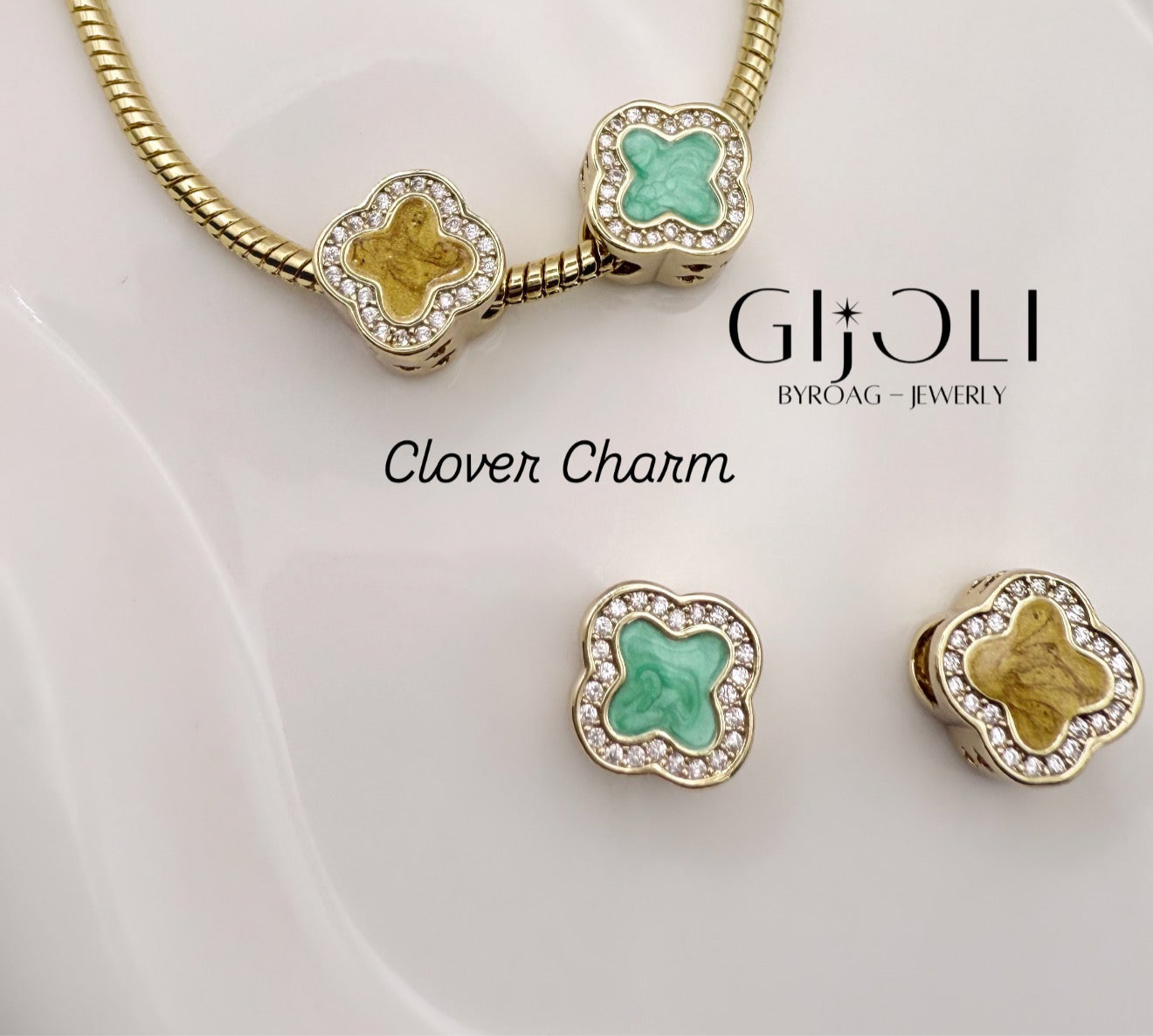 Clover charm