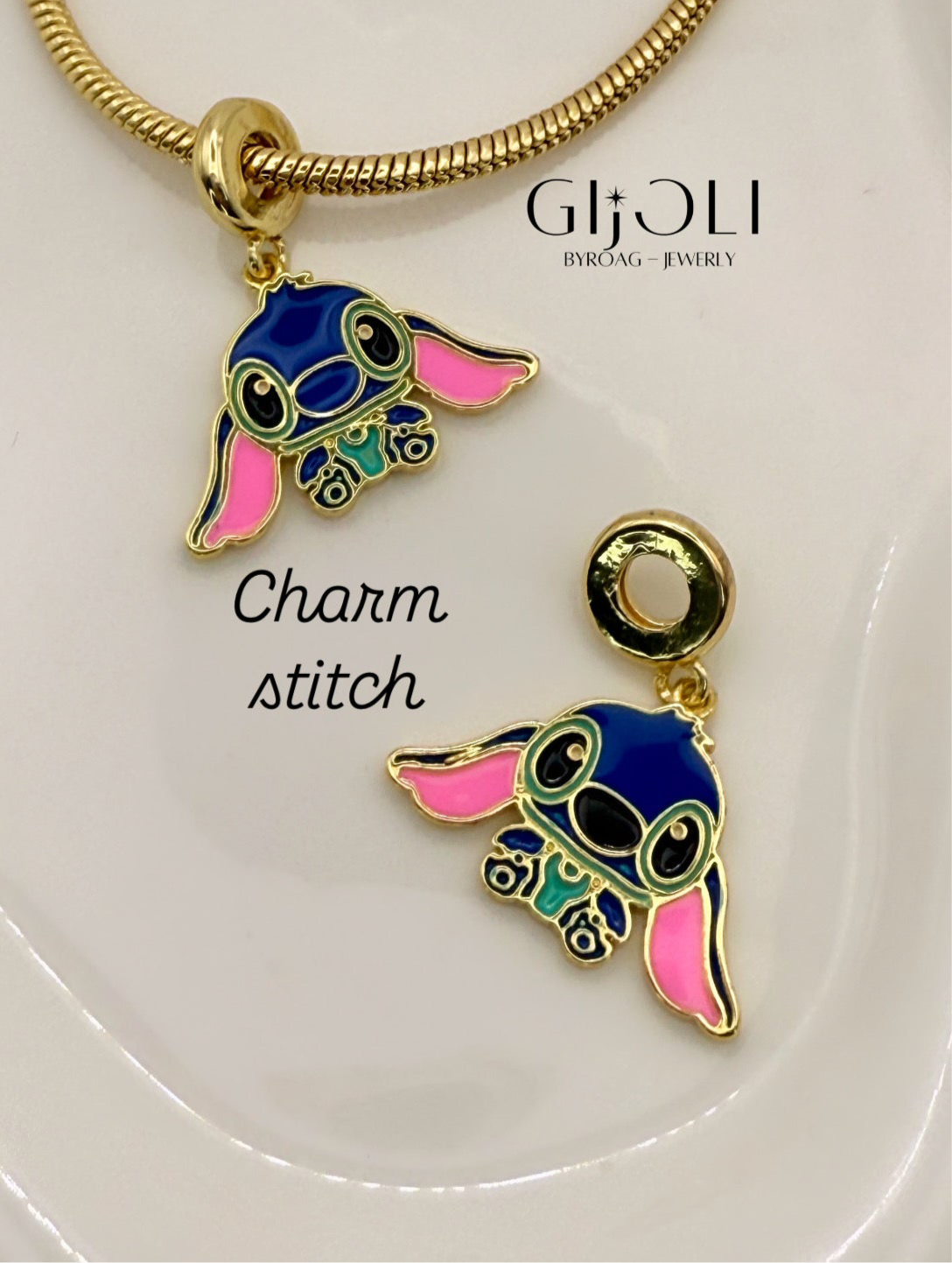 Stitch charm