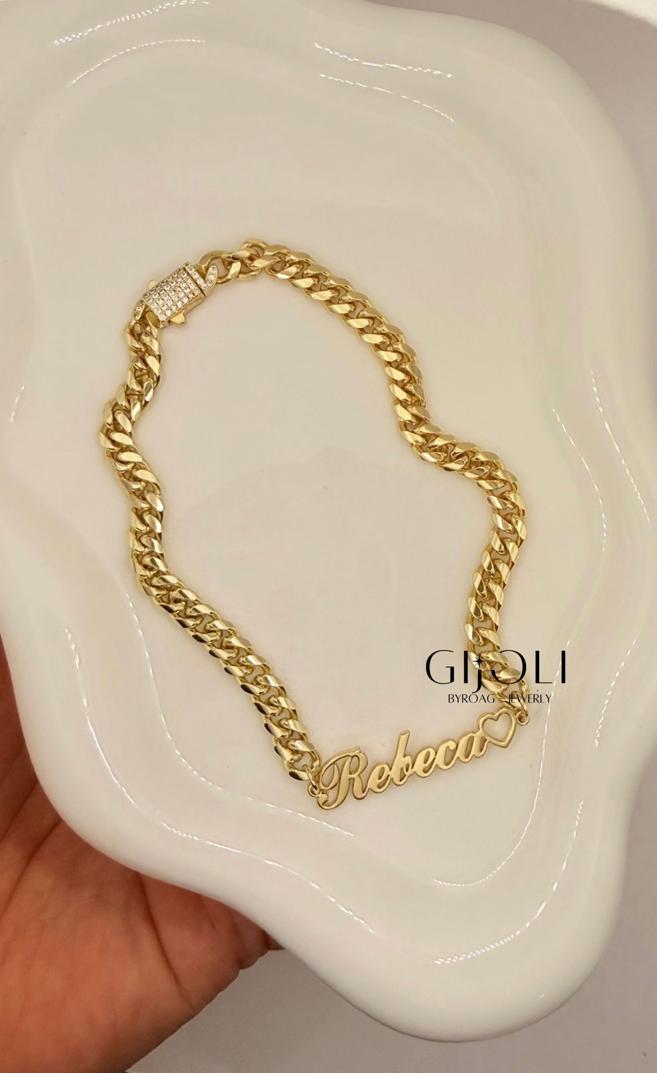 Tobillera Baby Mónaco Personalizada