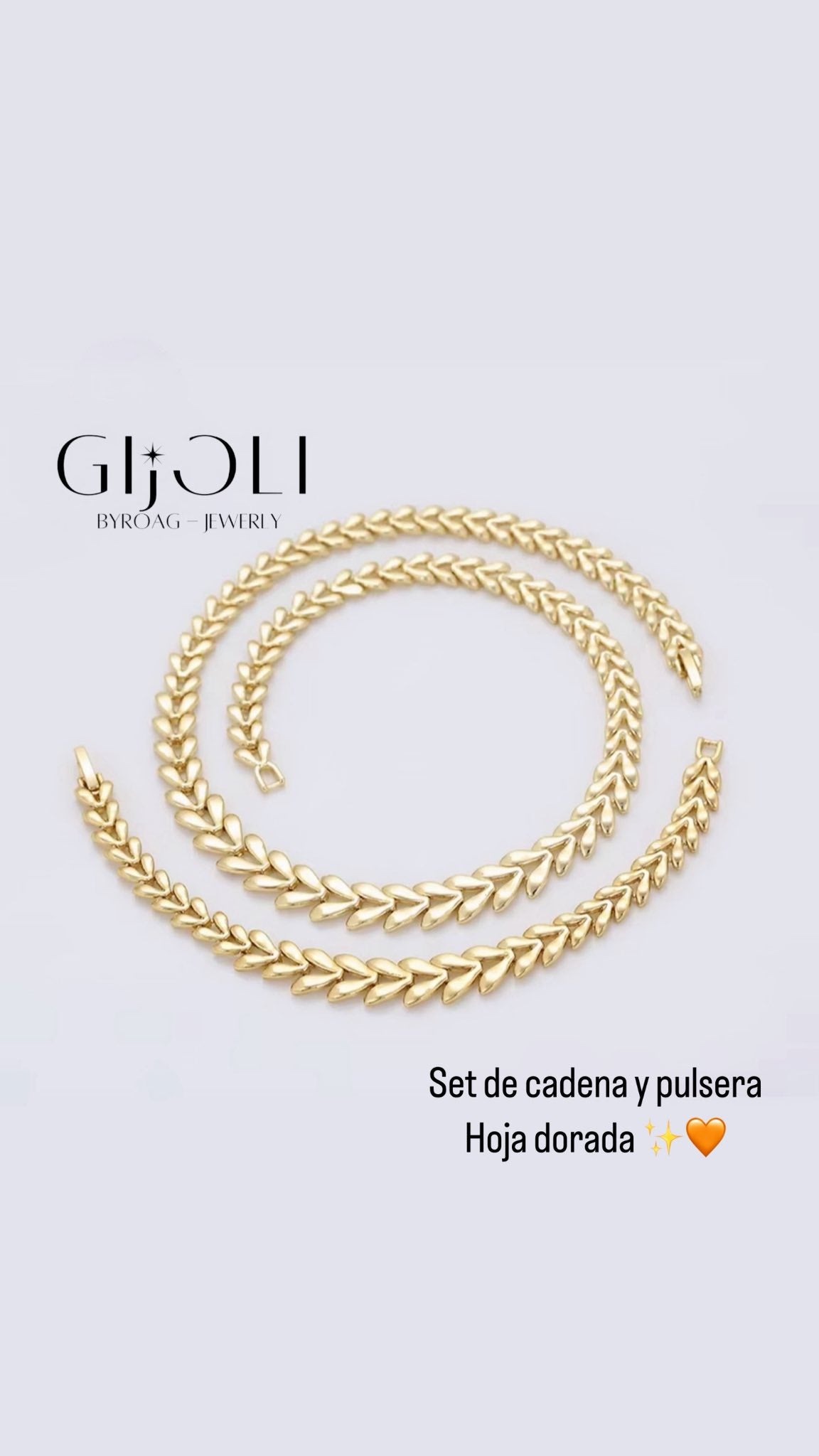 Set Hoja Dorada