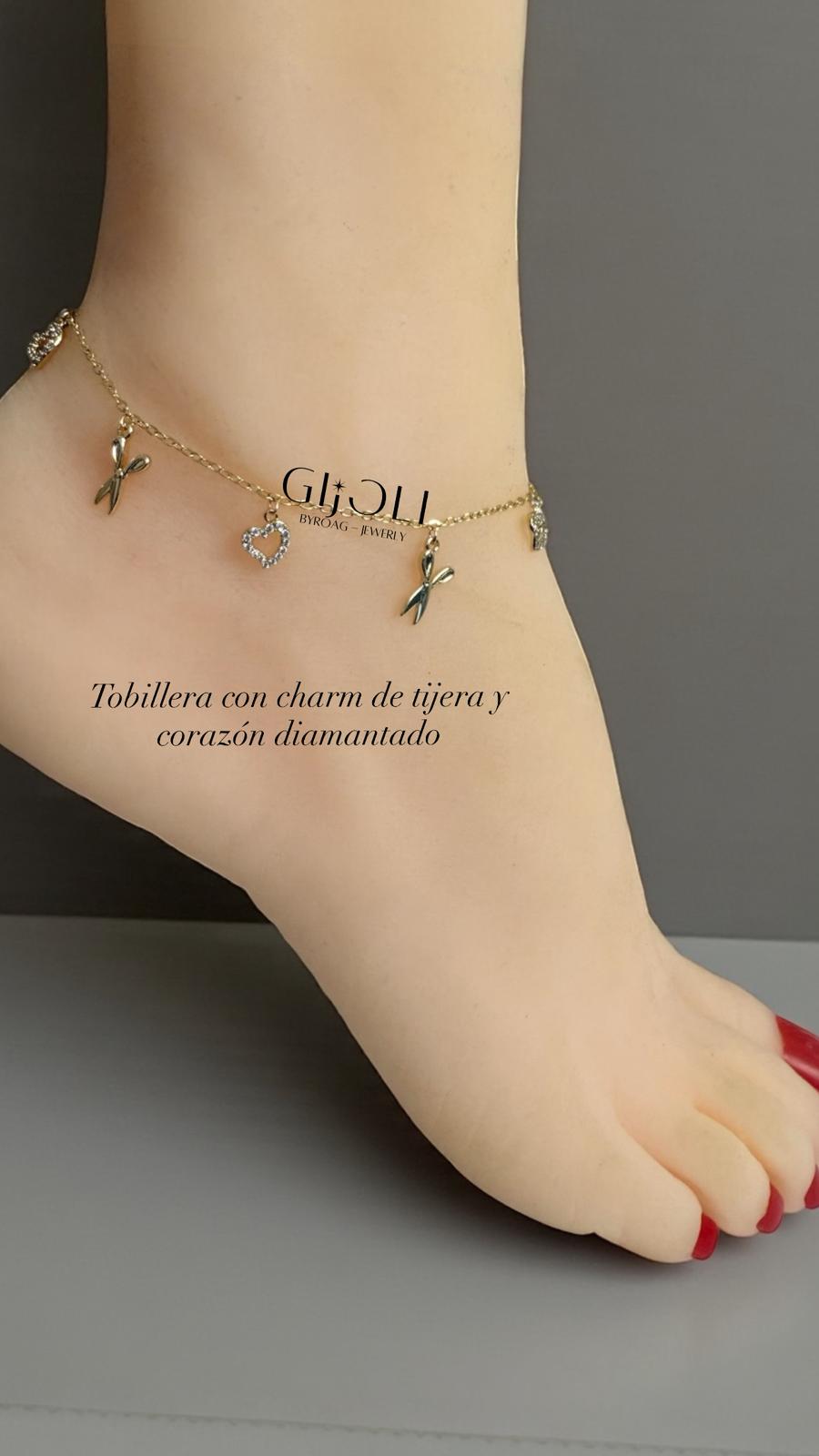 Tobillera Corte y Amor