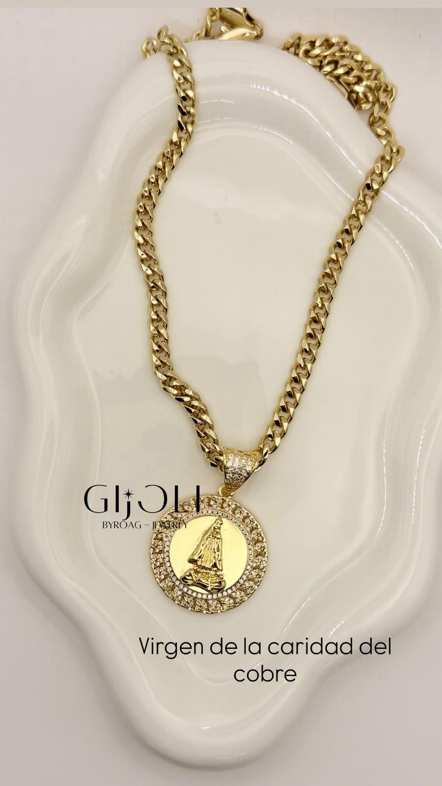 Cadena Virgen Caridad del Cobre