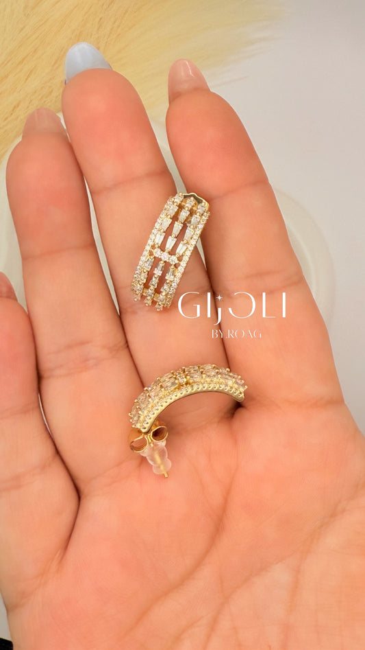 Media argolla cristal clear