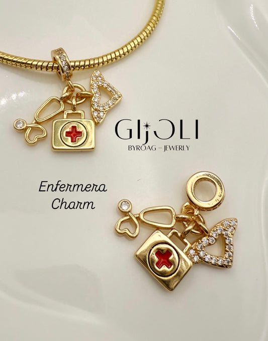 Enfermera o doctora charm