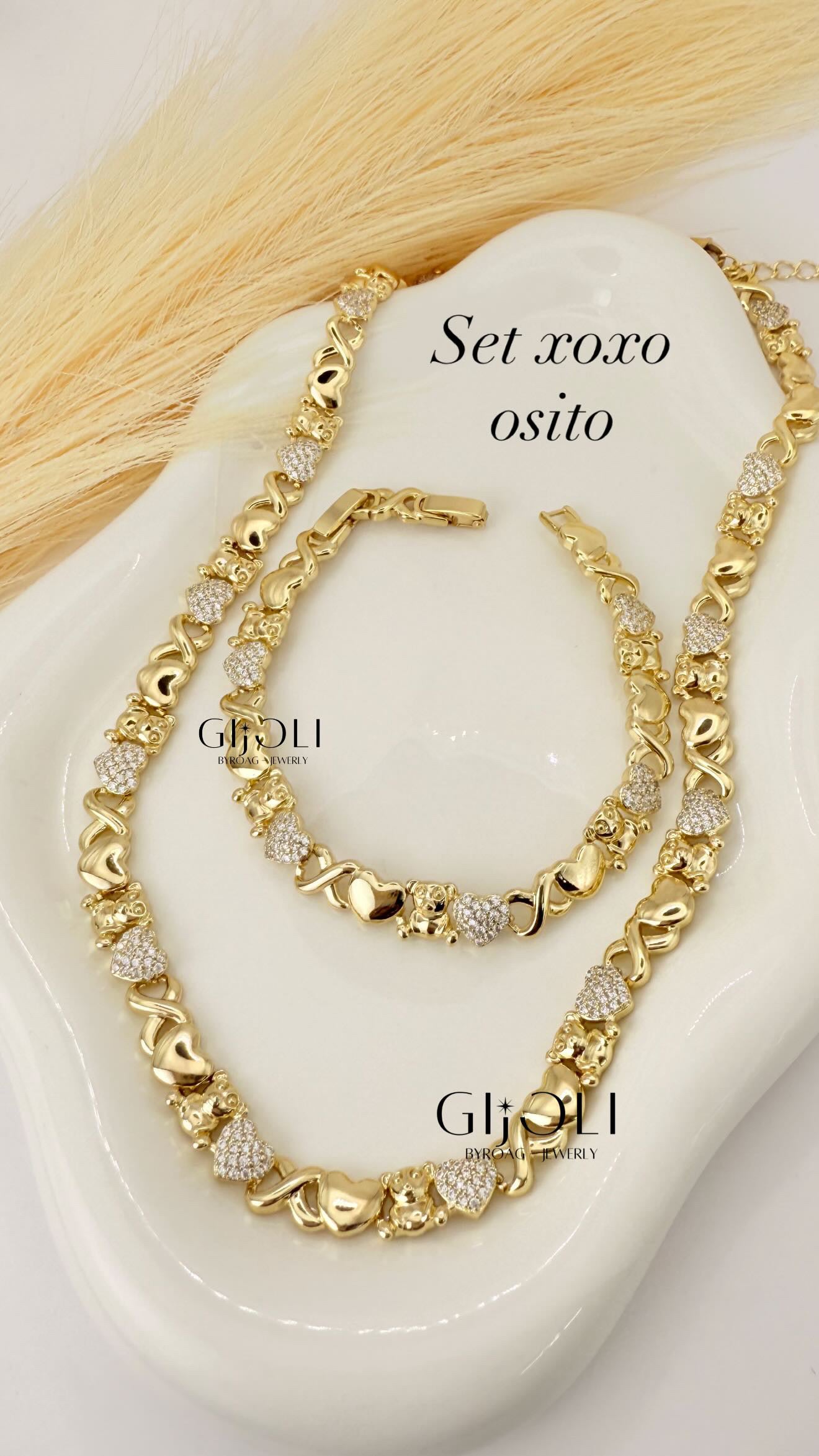 Set xoxo variedad