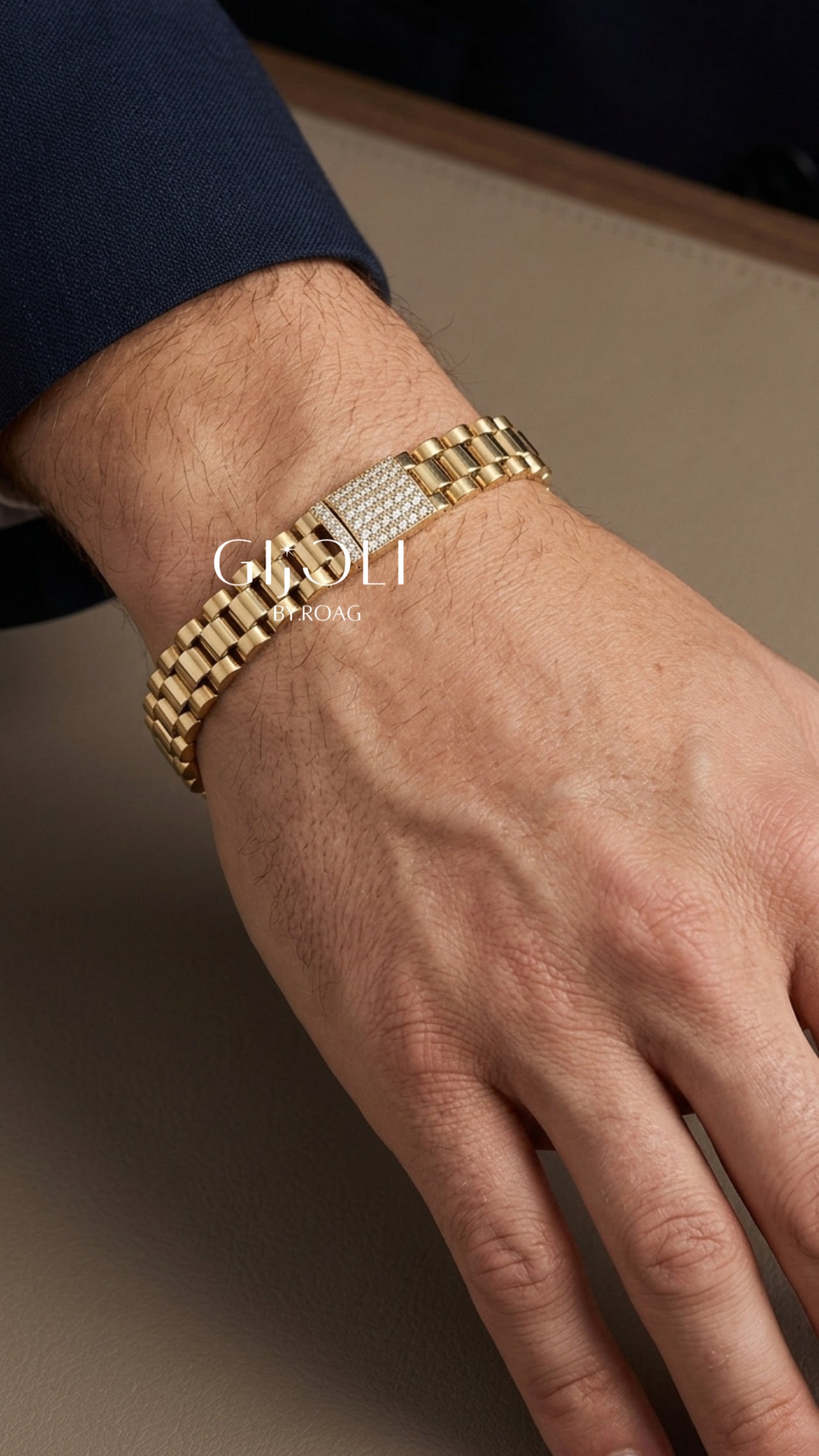 Pulsera clock Mónaco