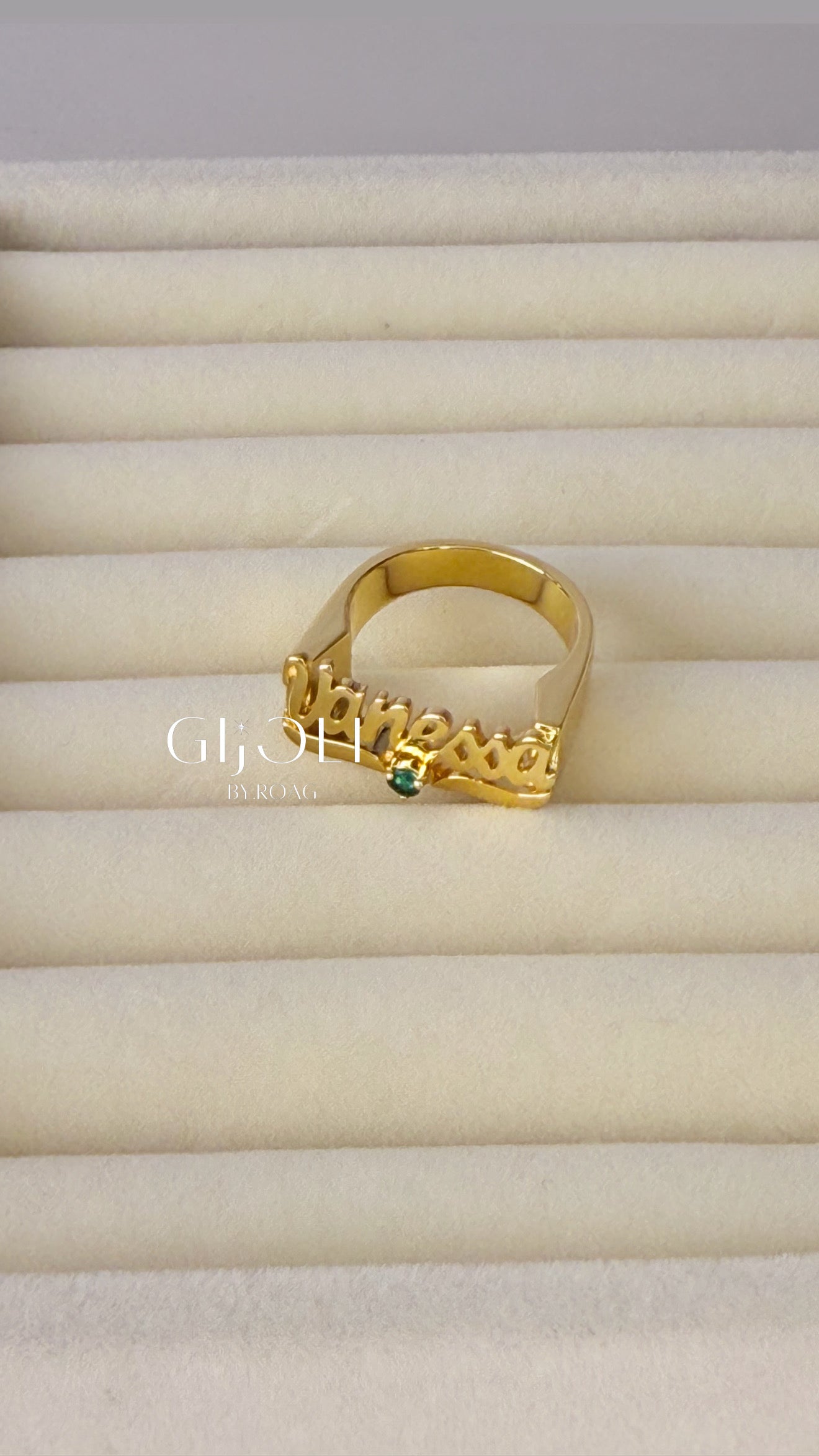 Sortija & birthday stone