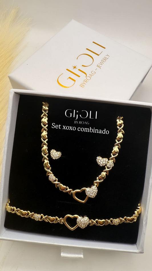 Set xoxo combinado