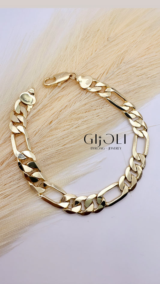Pulsera Figaro Chonky size 8