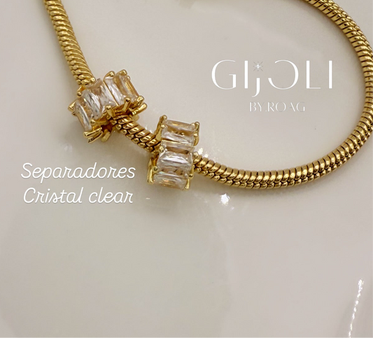 Separador cristal clear