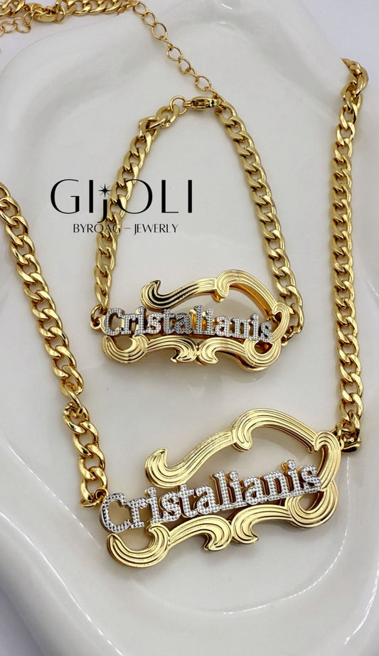 Shine chain + bracelet