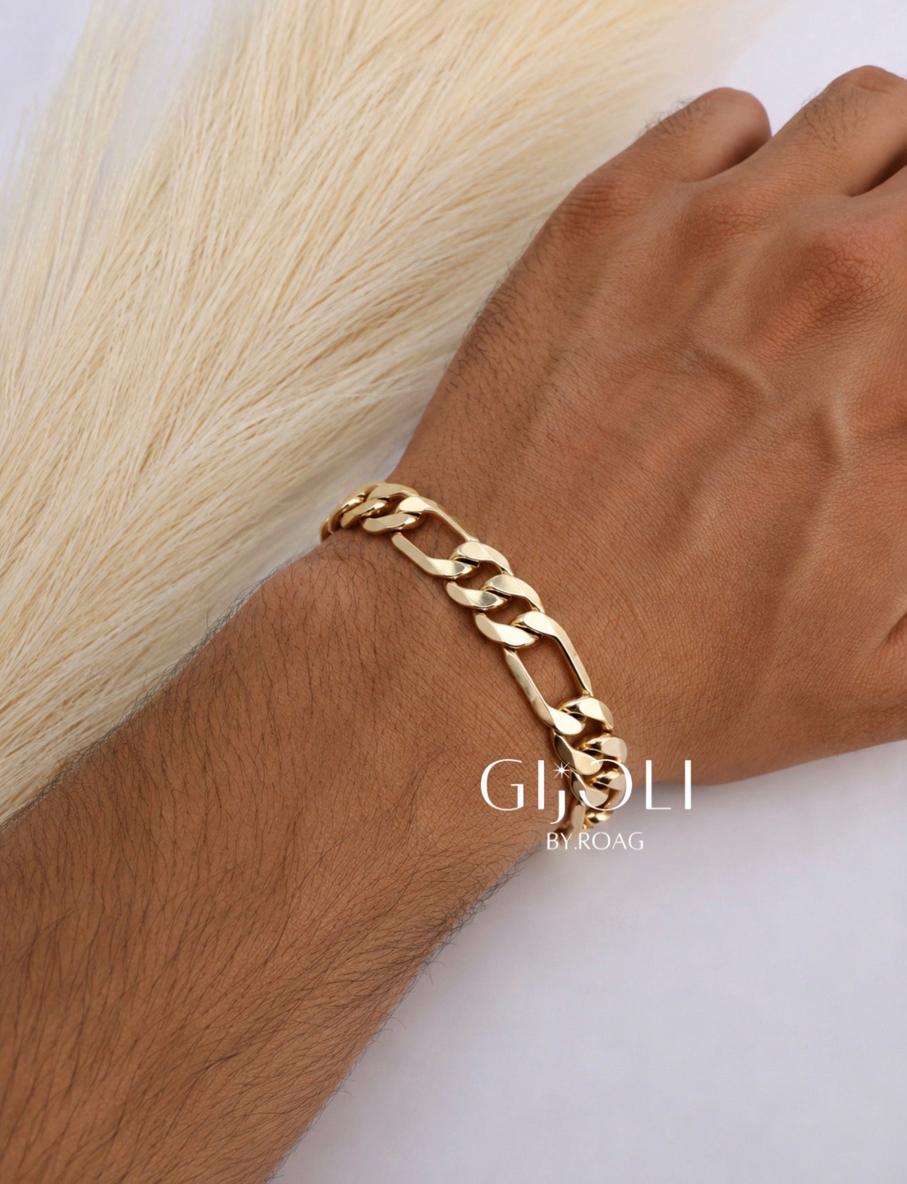 Pulsera Figaro Chonky