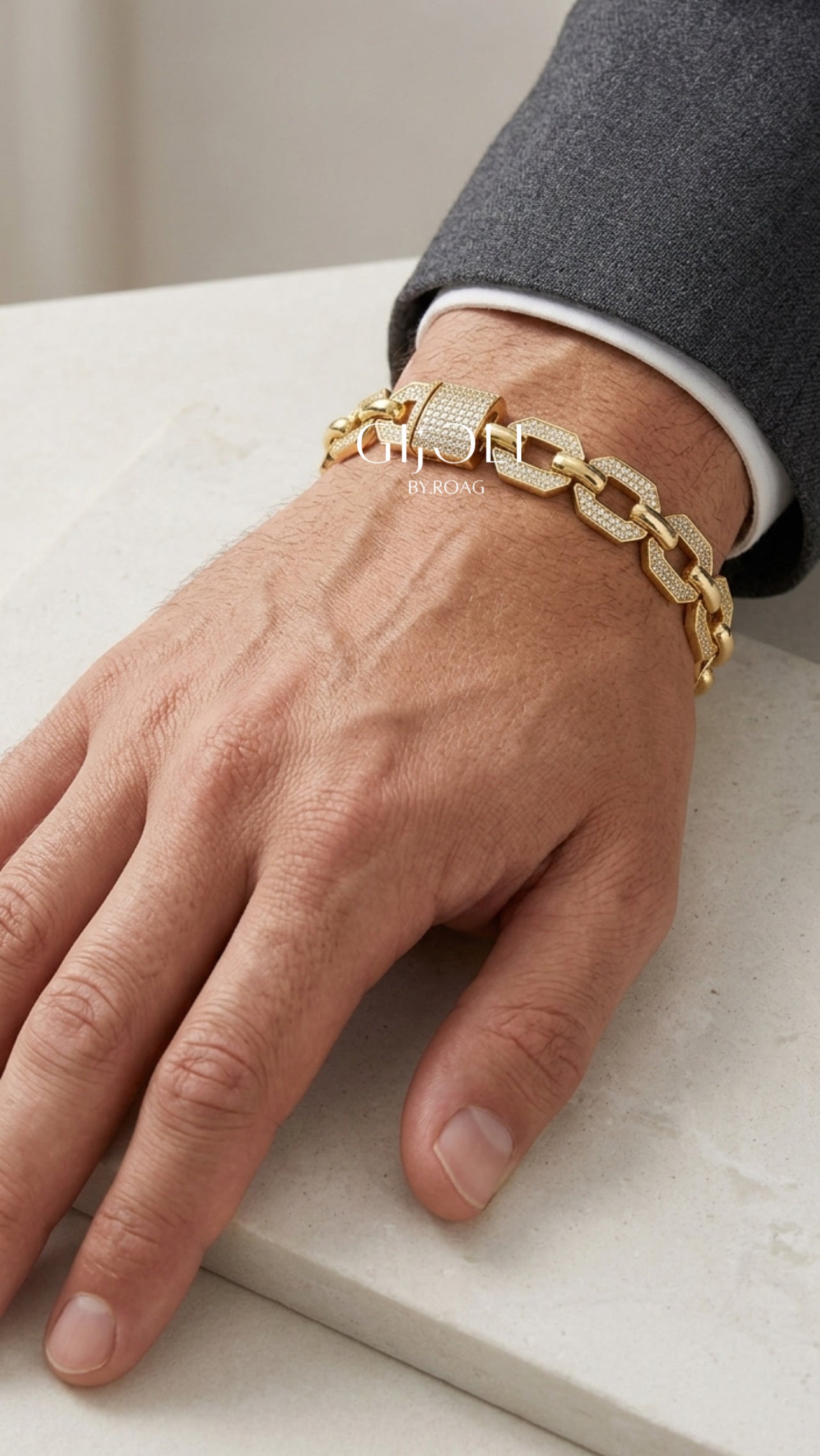 Pulsera diamantada