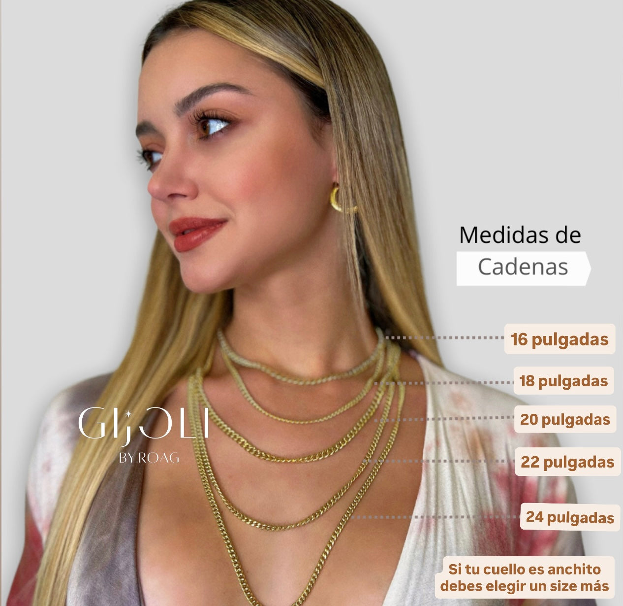 Shine Chain Corazón Personalizada