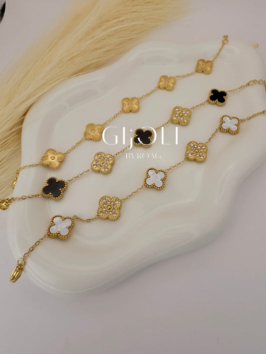 Pulseras Clover