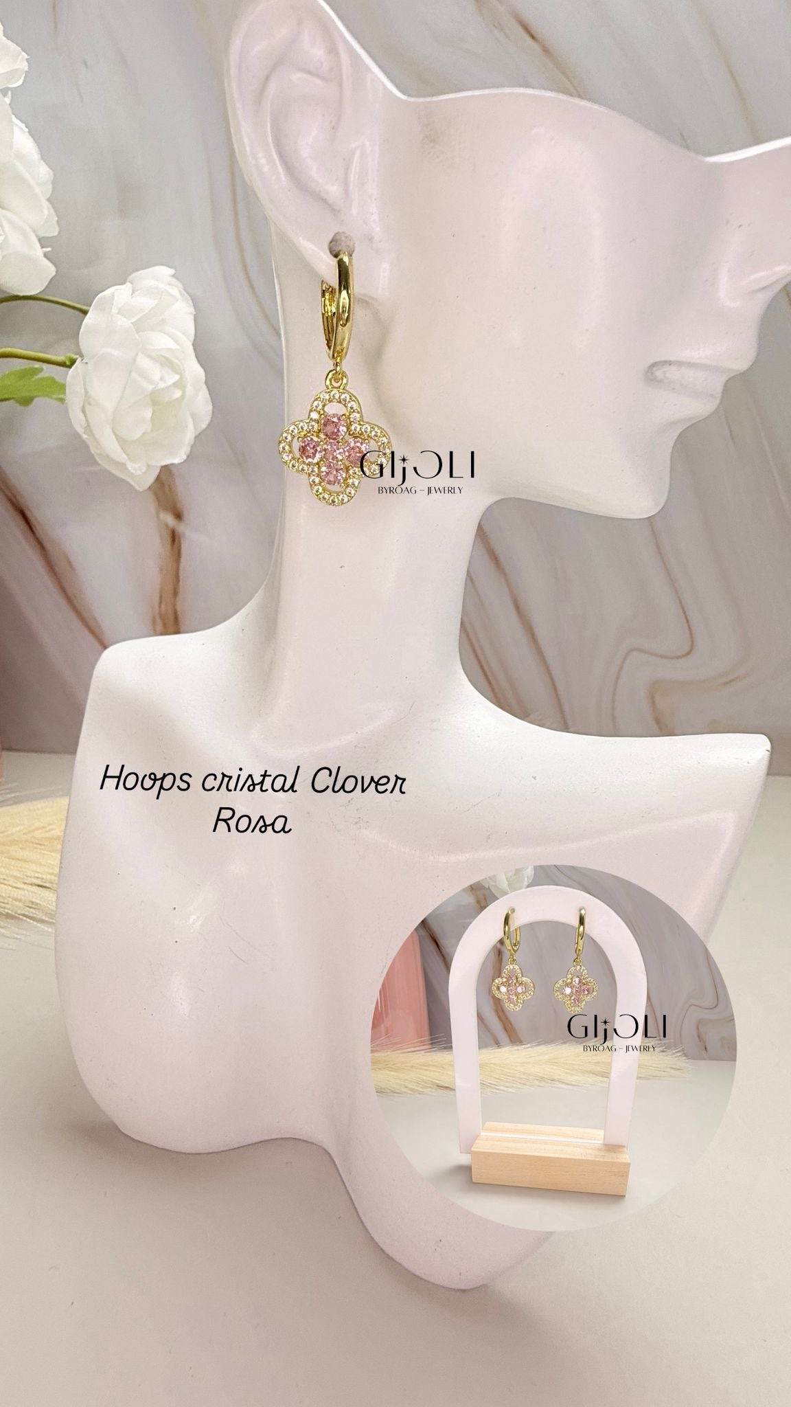 Hoops Cristal Clover