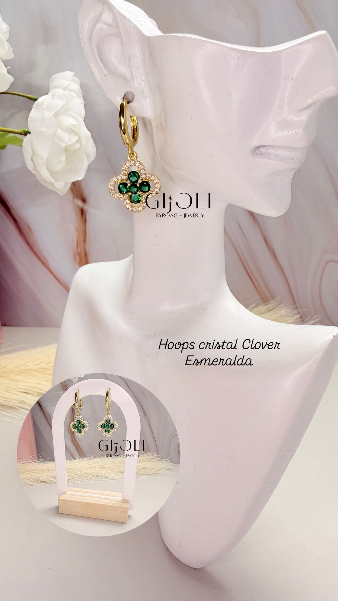Hoops Cristal Clover