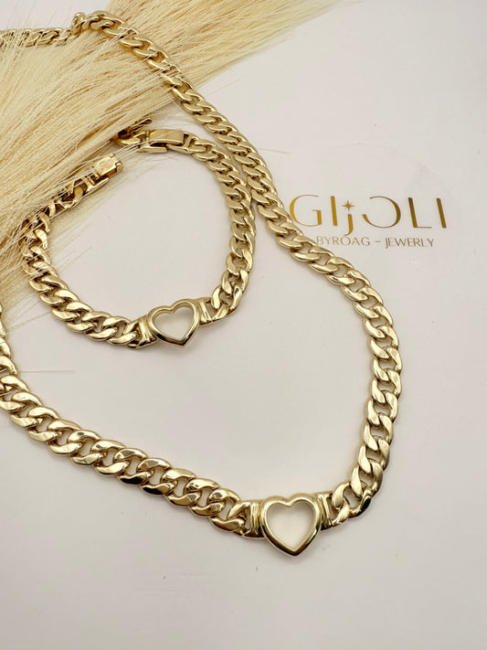 Set latido dorado