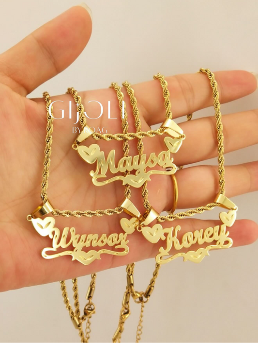 Cadena soga hearts