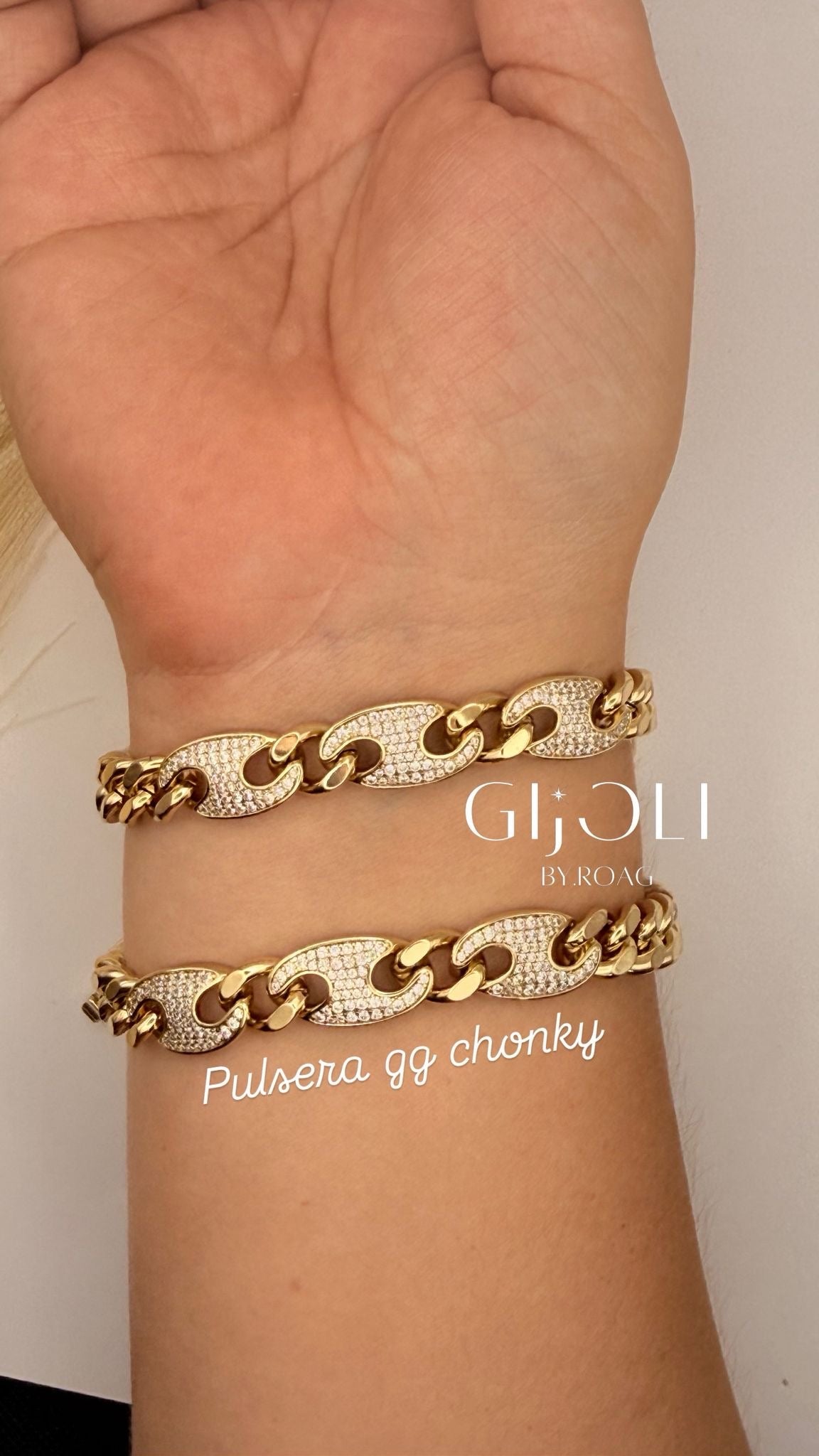 Pulsera GG Diamante
