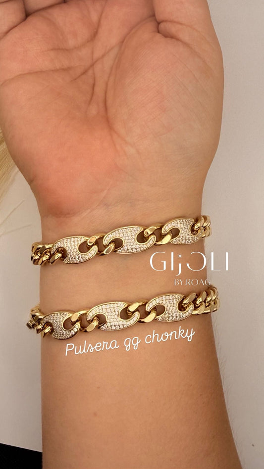 Pulsera GG Diamante