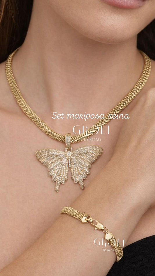 Set Mariposa Reina