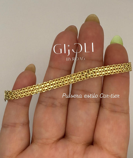 Pulsera Estilo Cartier