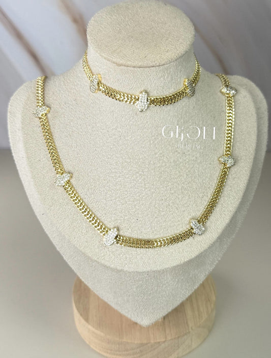 Set Hamsa Dorada