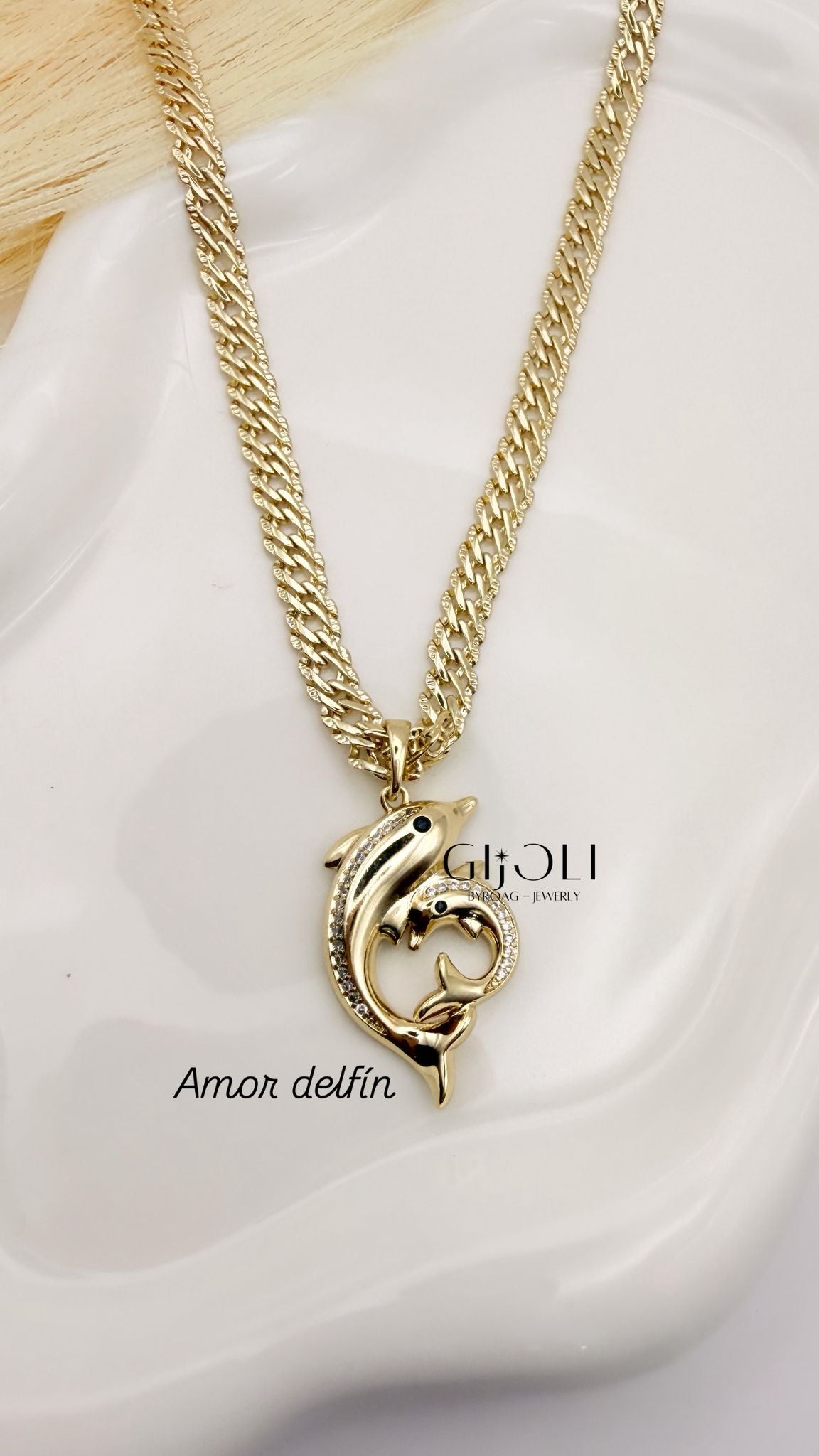 Cadena Amor Delfín