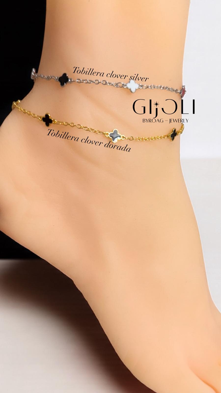 Tobillera Clover