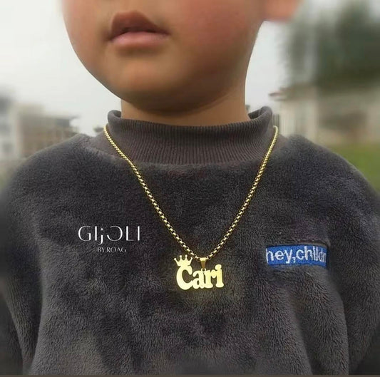 Cadena Cubito con Nombre