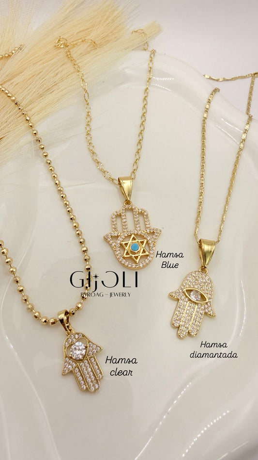 Cadenas Delicadas "Hamsa"